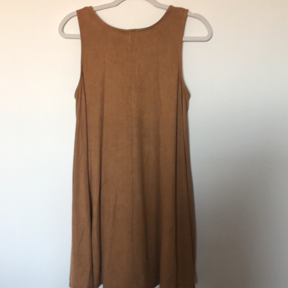 Faux suede others follow dress